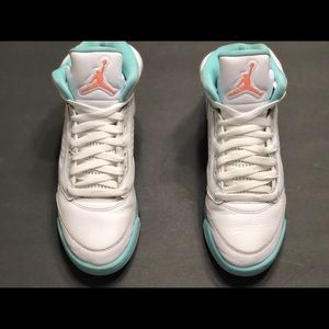 Air Jordan 5 Retro “Light Aqua”